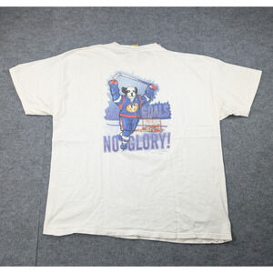 Big Dogs Shirt Mens XL Hockey Goals No Glory Vintage 90s Graphic Novelty Bill